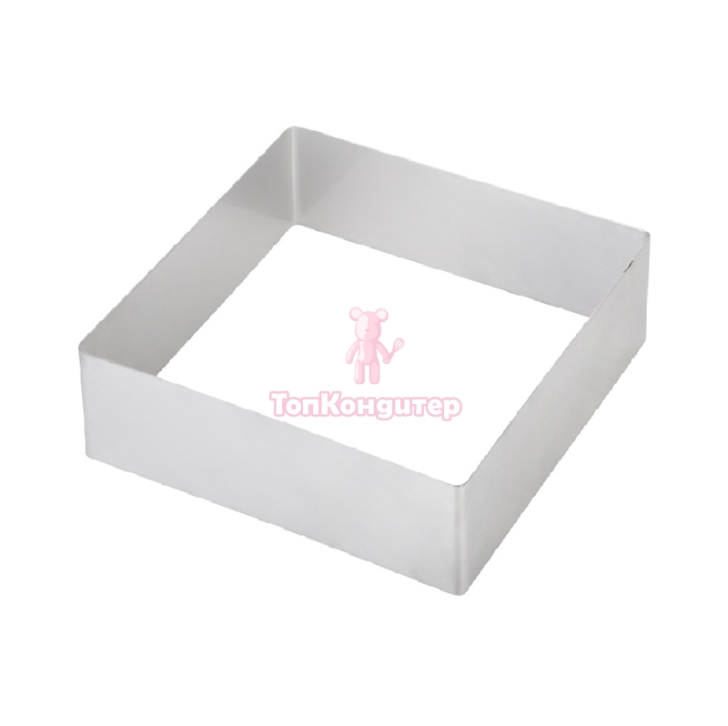 Форма для выпечки и выкладки "Квадрат", 18 х 18 х 5 см