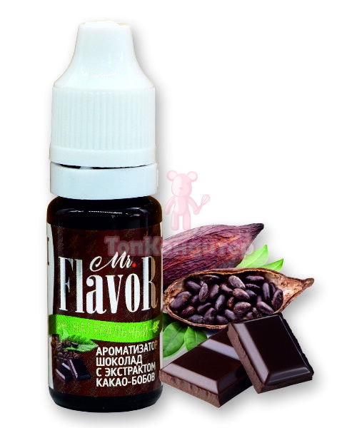 Ароматизатор пищевой "Mr. Flavor" Шоколад с экстрактом какао бобов 10 мл