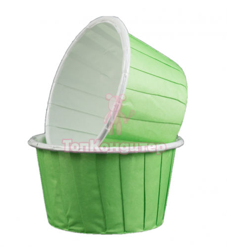 Капсулы капкейк 100 шт зеленый