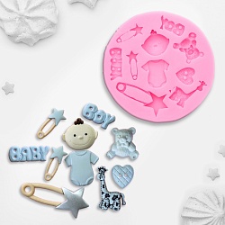 Молд силиконовый 8х1 см "Для новорожденного"