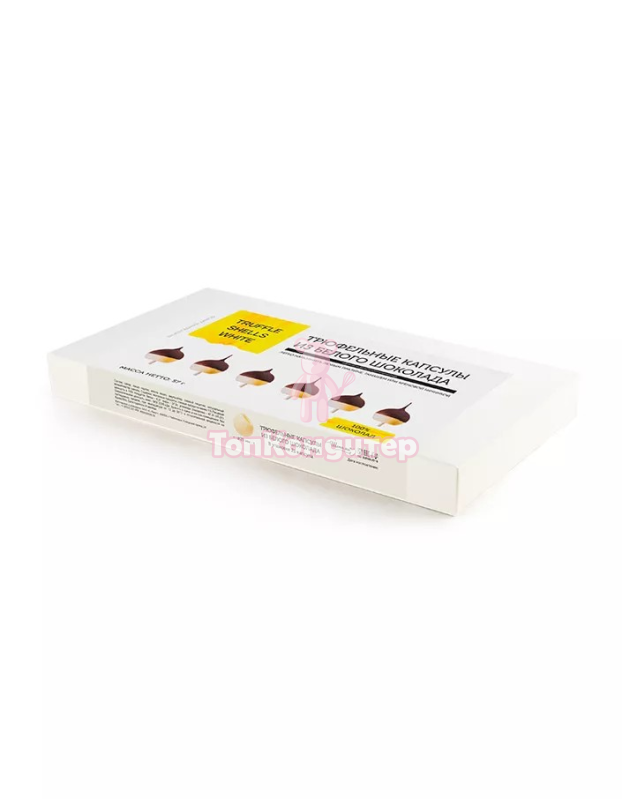 Трюфельные капсулы Truffle Shells White Mona Lisa 21 шт