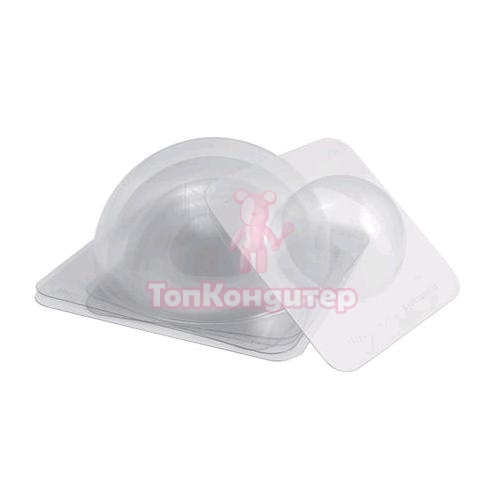 Пластиковая форма для шоколада сфера 20см