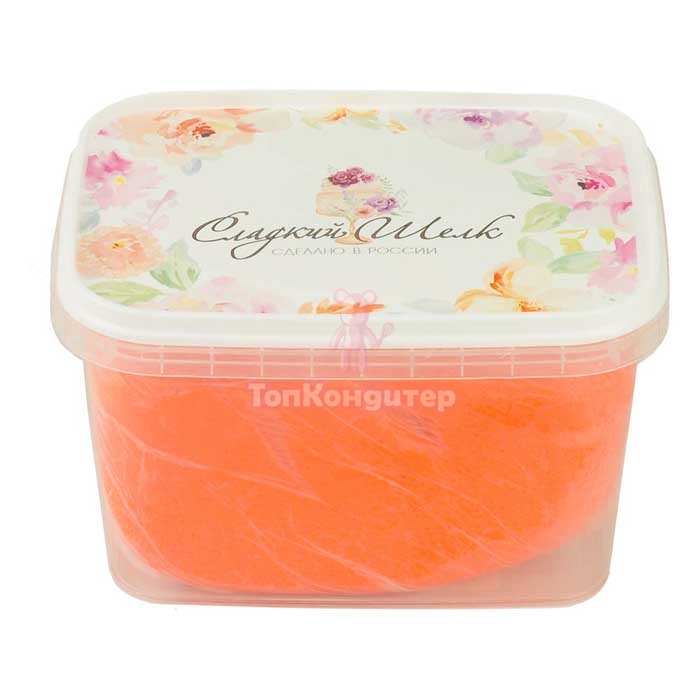 Мастика "Сладкий шелк" оранжевая 0,5 кг