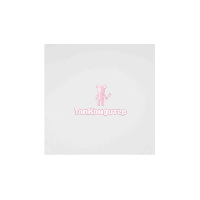 Подложка сатин квадратная для пирожных двусторонняя белая 8 см*8 см, толщина 6 мм