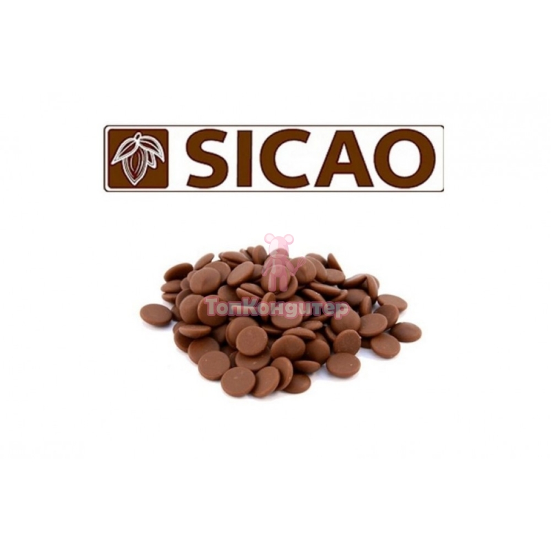 Sicao Шоколад молочный в галлетах 32% 0,4кг, Россия