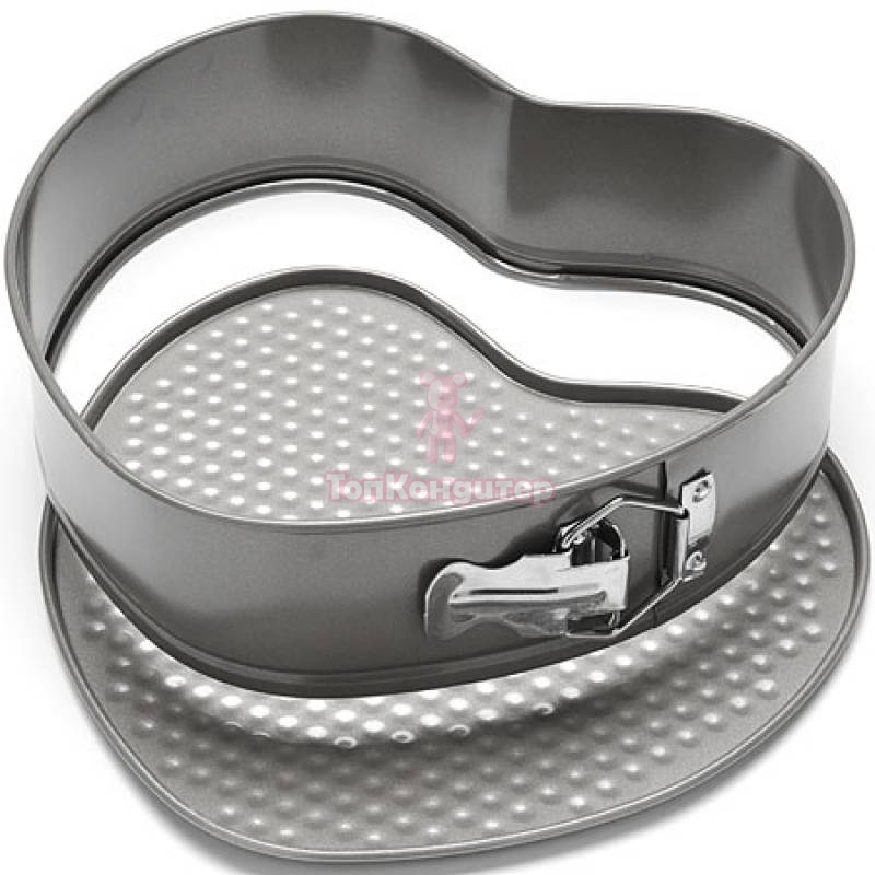 Форма для выпечки разъемная 22х22 см "Сердце"