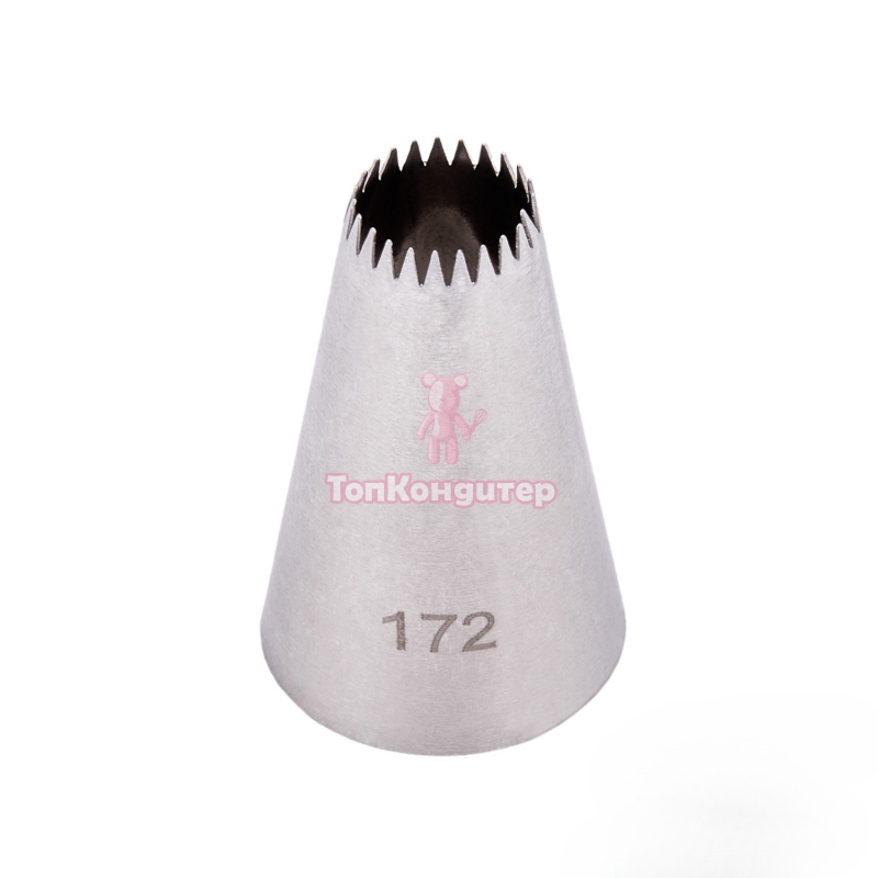 Насадка для кондитерского мешка d=3,4 см "Французская звезда"