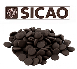 Sicao Шоколад темный в галлетах 54% 200 гр, Россия